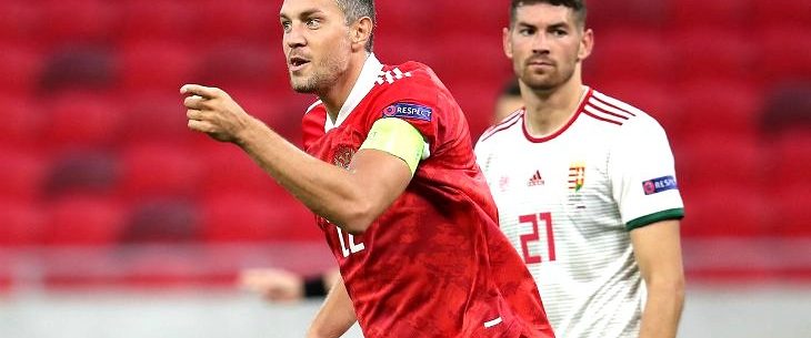 Известны коэффициенты на голы российских игроков в ворота Венгрии