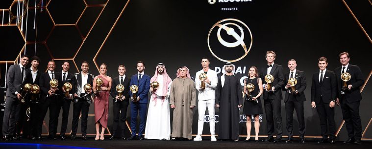 Названы обладатели приза Globe Soccer Awards-2020