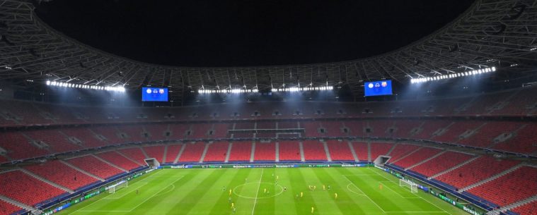 Два матча плей-офф Лиги чемпионов на нейтральном поле в Венгрии