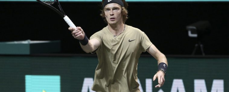Андрей Рублев вышел в финал турнира ATP в Роттердаме