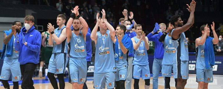 Баскетбольный «Зенит» впервые в истории вышел в плей-офф Евролиги