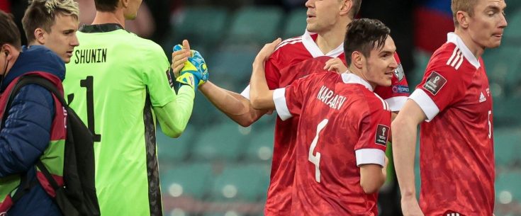 Россия поднялась в рейтинге ФИФА после матчей отбора ЧМ-2022