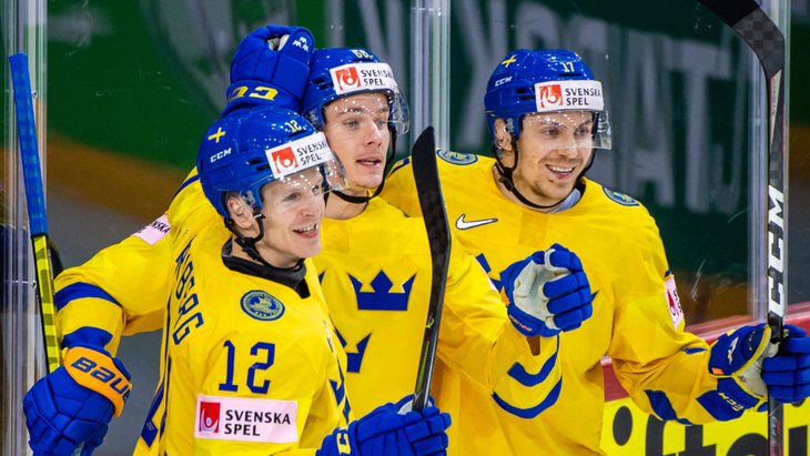 Хоккеисты команды Швеции не теряют оптимизм попасть в плей-офф