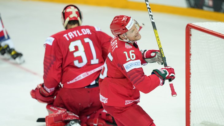 Хоккеисты команды Беларусь раздосадованные своим выступлением в Риге