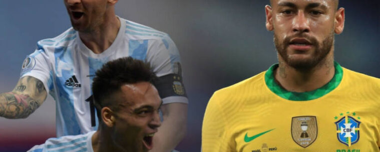 Бразилия – букмекерский фаворит финал Кубка Америки-2021 против Аргентины
