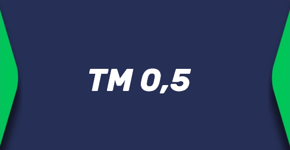 Тотал меньше 0.5